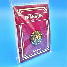 Mother 1 2 3 Earthbound Courage Badge Lapel Pin (Franklin Badge) Antique Bronze picture