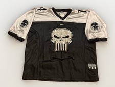 Vintage 2001 Marvel The Punisher Football Jersey XL Rare picture