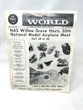 1961 Willow Grove Naval Air Station Magazine Anne Flemming RECKNOR Parachute picture