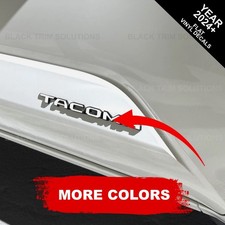2x For 2024 2025 2026 Tacoma COLOR Overlay Vinyl DECALS for Side Door Letters picture