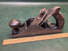 Rare Antique Steers' Patent Iron Smooth Plane No. 304 Rosewood Strips picture