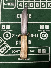 Vintage Hunting Knife Signed J.E. Roberts St. Ignatious Montana Hand Made picture