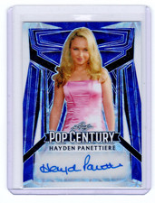 2023 Leaf Pop Century Hayden Panettiere Blue Refractor Autograph 01/06 picture