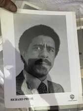 Richard Pryor Original 1985 Black & White Press Photo Lot of 4 Portrait picture