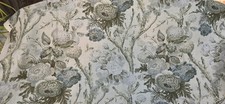 COWTAN & TOUT ARDSLEY II LINEN FABRIC 134 CM WIDTH  x 1.4  METER LENGTH picture