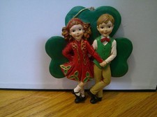KSA, Inc. Irish Girl and Boy Dancers within a Heart  5