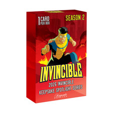 2026 INVINCIBLE SEASON 2 KEEPSAKE SPOTLIGHT SERIES BOX - SEALED ENCASED CARD picture