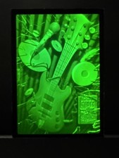 1991 Proset Superstar Hologram super rare insert card Musicards Pro Set picture