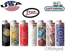 Bic Special Edition Bohemian Series Lighters Set With Assorted Design (7 Pack) picture