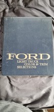 1978 Ford Truck Dealer Showroom Trim Selection Catalog picture