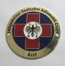 ADAC - DOCTOR ARZT PHYSICIAN member BADGE 1960 GRILL BADGE EMBLEM LOGOS picture