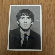 1964 TOPPS BEATLES B&W #155 GEORGE HARRISON picture