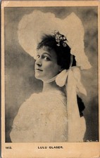 Lulu Glaser RPPC Postcard Otto Sarony Co. Edwardian Actress Portrait #1413 picture