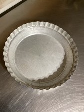 Vintage Wear-Ever #2865 fluted edge pie pan 10” x 1-3/4” Aluminum picture