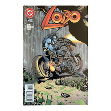 Lobo #32 DC | Motorcycle in the Rain Cover October 1998 picture