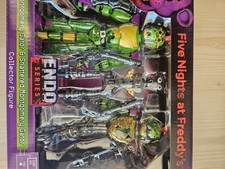 FNAF Jazwares Endo Series Montgomery Gator & Shattered Montgomery Gator *See Pic picture
