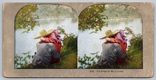 It's Great to Be in Love Stereoview 81B Hand Colored Vintage picture