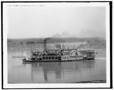 Photo:Cincinnati Ohio Steamer Princess Ohio River 1900s Paddlewheel Ferry picture