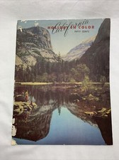 SOUVENIR CALIFORNIA Holiday in COLOR 1950's Vintage BEAUTIFUL Scenic Landscape picture