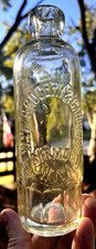 RARE MUG BASE HUTCH SODA W.VA. GROCERY & CANDY CO. FAIRMONT, WV 1890'S ERA L@@K picture