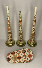1950’s Halloween Litho Noisemaker And Set Of 3 Litho Horns  001 picture