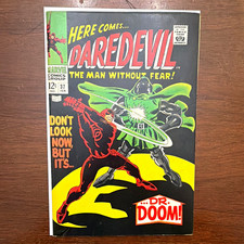 Daredevil #37 1968 | Stan Lee | Gene Colan | Dr. Doom | Mylar and Board picture