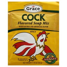 Grace Caribbean Soup Mix Cock Spicy 1.76 Oz Pack Of 12 picture