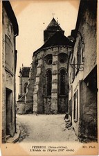 Old postcard Vetheuil L'Abside de l'Eglise FRANCE (1330455) picture