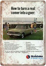 1966 Studebaker Daytona Vintage Car Ad Reproduction Metal Sign A425 picture