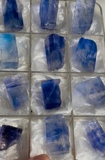 Halite Specimen Lot – Gorgeous Blue Crystals with Exceptional Transparency (12 P picture