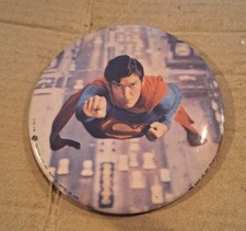 vintage 1978 Superman pinback button picture