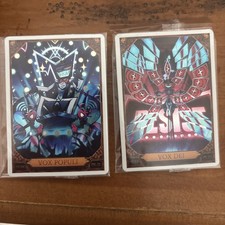 LOT OF 2 VOX POPULI & DEI White Foil Promo PR-21 & PR-22 Hazbin Hotel picture