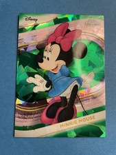 2025 Topps Disney Sapphire #28 Minnie Mouse Green 27/99 🔥 picture