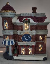 Bistro 57 Carole Towne Christmas Village Christmas Village  picture