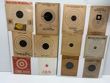 Vintage collection of shooting targets, winchester, montgomery ward picture