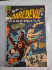 Daredevil 7 Marvel Comics  April 1965 1st App Red Costume Sub-Mariner picture