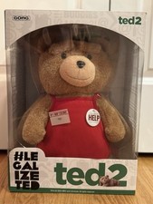 New In Box PopMart Ted2 Figure Doll Plush Changeable Face 11.81” picture