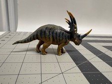 Battat Styracosaurus Dinosaur Figure Retired Prehistoric Collectible 1994 picture