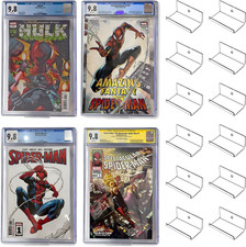 12Pcs Comic Book Display Manga Shelves Stand Wall Mount Comic Frame Holder picture
