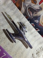 Vintage 1957 Oldsmobile Rocket Shaped Chrome Hood Fender Ornament picture