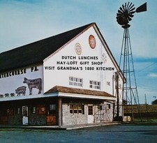 DUTCH HAVEN BARN GIFT SHOP & RESTAURANT POSTCARD INTERCOURSE, PA. Jim E. Hess picture