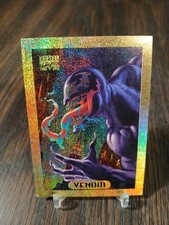 1994 Marvel Masterpieces Venom Gold HoloFoil #9 of 10 picture
