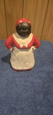 Vintage Historical Surup Advertising Cast Iron Figural Coin Bank 7.5