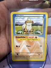 Growlithe Funskool Pokemon India single card picture