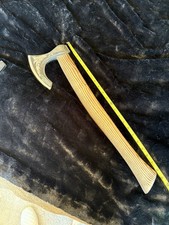 23” Viking Axe With Scabbard.   Nice, Heavy picture