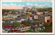 c1930s Spokane, Washington Postcard 