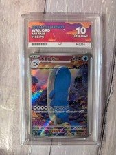 Wailord #103 Japanese Illustration Rare Pokemon Card Graded ACE 10 Mint picture