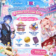 【FAST DELIVERY】Genshin Impact x Baskin Robbin Collab Redeem Code picture