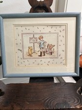 Disney Winnie the Pooh E.H. Shepard North Pole Framed Print Classic Pooh Vintage picture