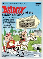 Asterix Push-Out Book #4 VF 8.0 1977 picture